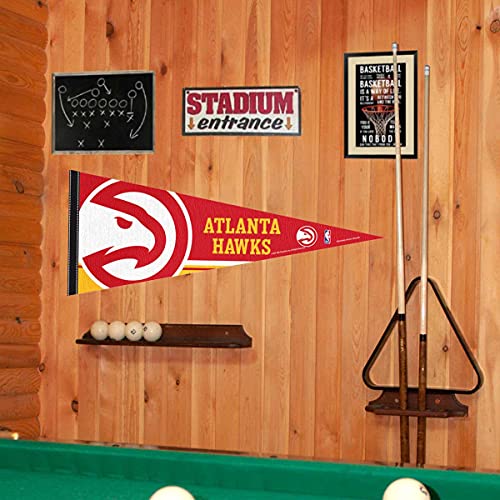 WinCraft Atlanta Hawks Pennant Flag - 757 Sports Collectibles