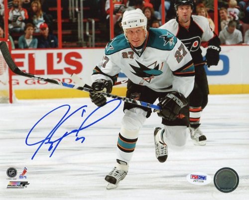 Sharks Jeremy Roenick Signed Authentic 8X10 Photo Autographed PSA/DNA #J07105 - 757 Sports Collectibles