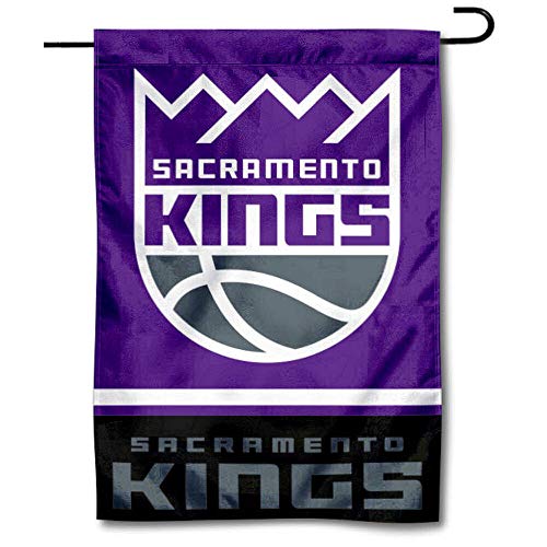 WinCraft Sacramento Kings Double Sided Garden Flag - 757 Sports Collectibles