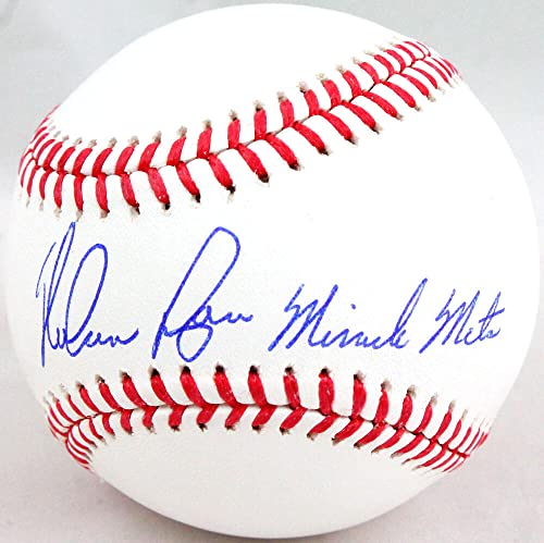 Nolan Ryan Autographed Rawlings OML Baseball w/Miracle Mets- AIV Hologram - 757 Sports Collectibles