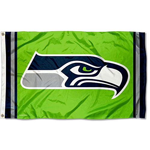 WinCraft Seattle Seahawks Green Flag and Banner - 757 Sports Collectibles