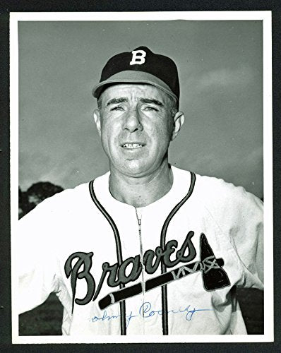 Braves Johnny Cooney Authentic Signed 7x9 Black & White Photo PSA/DNA #W72436 - 757 Sports Collectibles