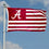 College Flags & Banners Co. Alabama Crimson Tide Stars and Stripes Nation Flag - 757 Sports Collectibles