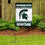 Michigan State Spartans Garden Flag and Flag Stand Holder Flagpole Set - 757 Sports Collectibles