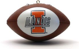 Illinois Fighting Illini Ornaments Football