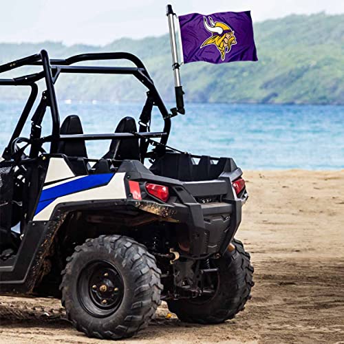 WinCraft Minnesota Vikings Boat and Golf Cart Flag - 757 Sports Collectibles