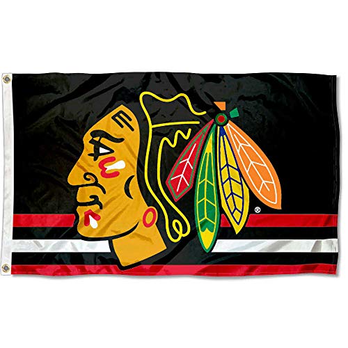 WinCraft Chicago Blackhawks Flag 3x5 Banner - 757 Sports Collectibles