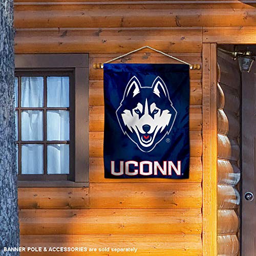 Connecticut Huskies House Flag Banner - 757 Sports Collectibles