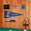 College Flags & Banners Co. Creighton Bluejays Pennant Full Size Felt - 757 Sports Collectibles