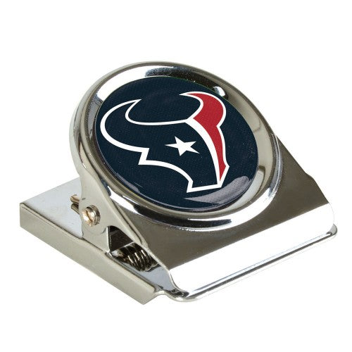 Houston Texans Metal Magnet Clip