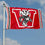 College Flags & Banners Co. Wisconsin Badgers Vintage Retro Throwback 3x5 Banner Flag - 757 Sports Collectibles