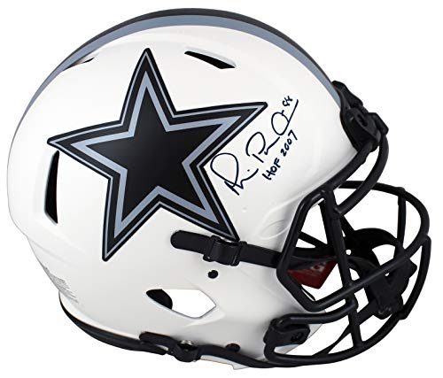 Cowboys Michael Irvin Authentic Signed Lunar Full Size Proline Helmet BAS Wit - 757 Sports Collectibles