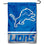 WinCraft Detroit Lions Double Sided Garden Flag - 757 Sports Collectibles