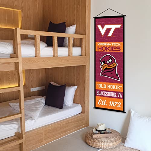 Virginia Tech Hokies Banner and Scroll Sign - 757 Sports Collectibles