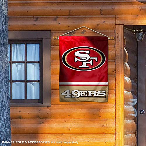 WinCraft San Francisco 49ers Two Sided House Flag - 757 Sports Collectibles