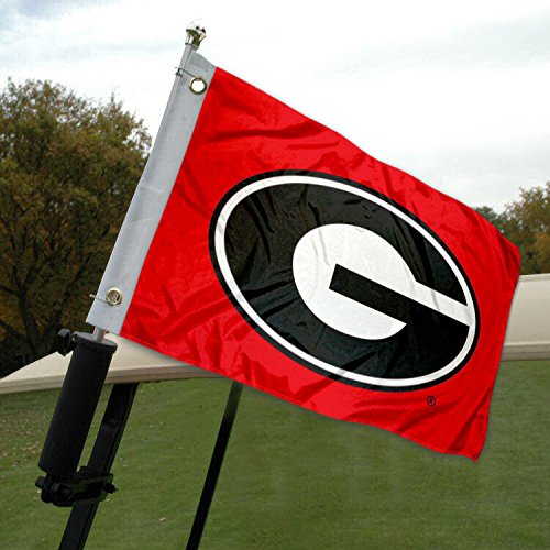 College Flags & Banners Co. Georgia Bulldogs Golf Cart and Boat Flag - 757 Sports Collectibles