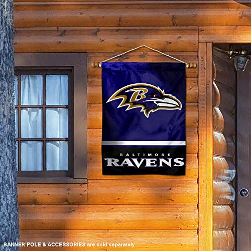 WinCraft Baltimore Ravens Two Sided House Flag - 757 Sports Collectibles