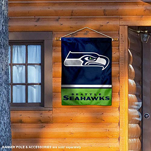 WinCraft Seattle Seahawks Two Sided House Flag - 757 Sports Collectibles