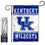 Kentucky Wildcats Garden Flag and Flag Stand Holder Flagpole Set - 757 Sports Collectibles