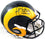 Marshall Faulk Signed Rams 81-99 Authentic Speed FS Helmet w 2Insc-Beckett WBlk - 757 Sports Collectibles