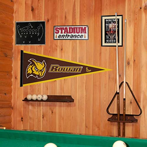 College Flags & Banners Co. Rowan Profs Pennant - 757 Sports Collectibles