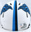 Jevon Kearse Autographed Tennessee Titans Lunar Speed Mini Helmet-Beckett W Hologram Blue - 757 Sports Collectibles