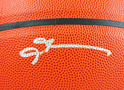 Allen Iverson Autographed Official NBA Wilson Basketball-JSA W Silver - 757 Sports Collectibles