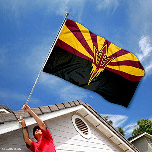 College Flags & Banners Co. Arizona State Sun Devils AZ State Design Flag - 757 Sports Collectibles