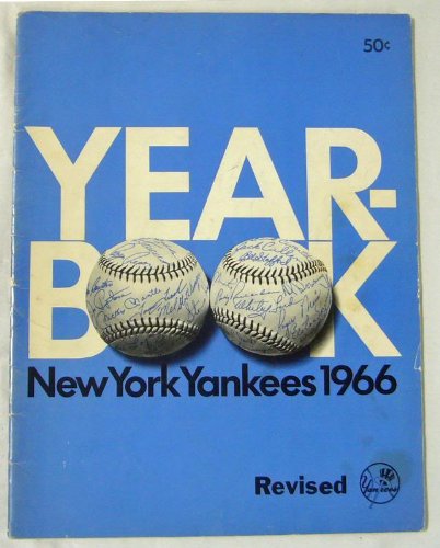 New York Yankees Authentic Official 1966 Program Yearbook - 757 Sports Collectibles