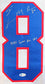 Eric Moulds Autographed White Pro Style Jersey W/Insc- Beckett W Silver - 757 Sports Collectibles