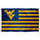 West Virginia Mountaineers Stars and Stripes Nation Flag - 757 Sports Collectibles