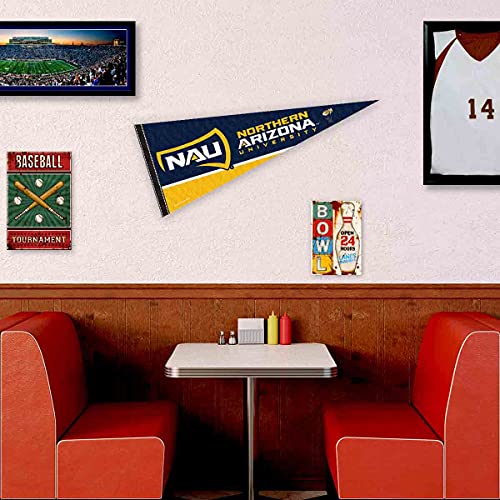 College Flags & Banners Co. Northern Arizona Lumberjacks Pennant Full Size Felt - 757 Sports Collectibles