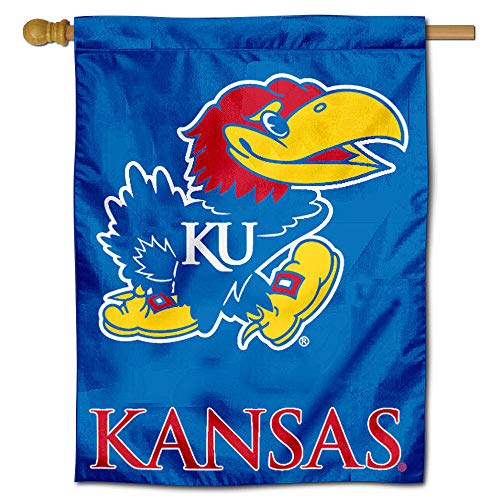 University of Kansas Jayhawks House flag - 757 Sports Collectibles