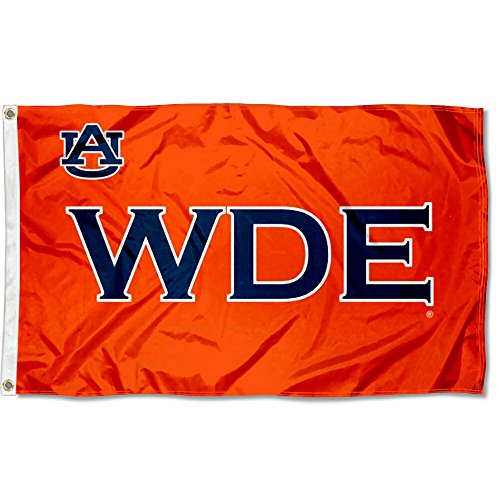 Auburn Large WDE Logo 3x5 College Flag - 757 Sports Collectibles