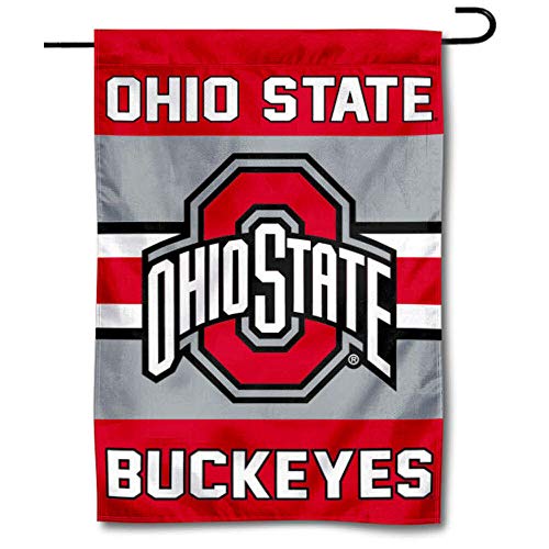 College Flags & Banners Co. Ohio State Buckeyes Garden Flag - 757 Sports Collectibles