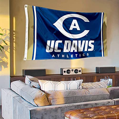 College Flags & Banners Co. UC Davis Aggies 3x5 Foot Flag - 757 Sports Collectibles