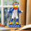 Team Sports America NCAA University of Kansas Fun Colorful Mascot Statue 12 Inches Tall - 757 Sports Collectibles