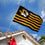 College Flags & Banners Co. Missouri Tigers Stars and Stripes Nation Flag - 757 Sports Collectibles