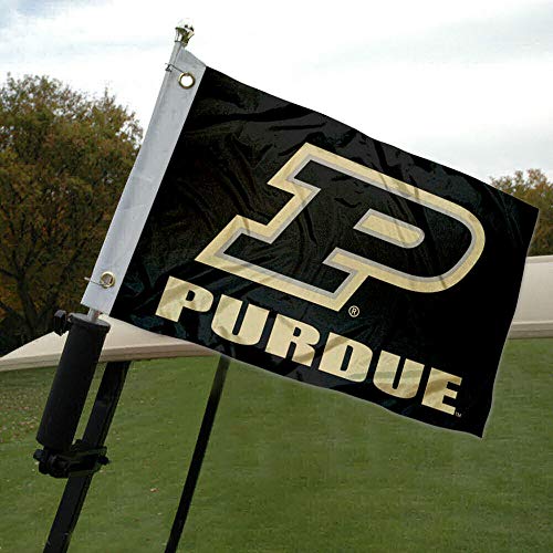 College Flags & Banners Co. Purdue Boat and Nautical Flag - 757 Sports Collectibles