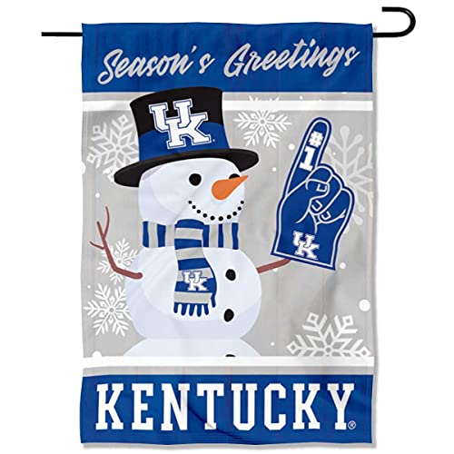 Kentucky Wildcats Holiday Winter Snow Garden Banner Flag - 757 Sports Collectibles