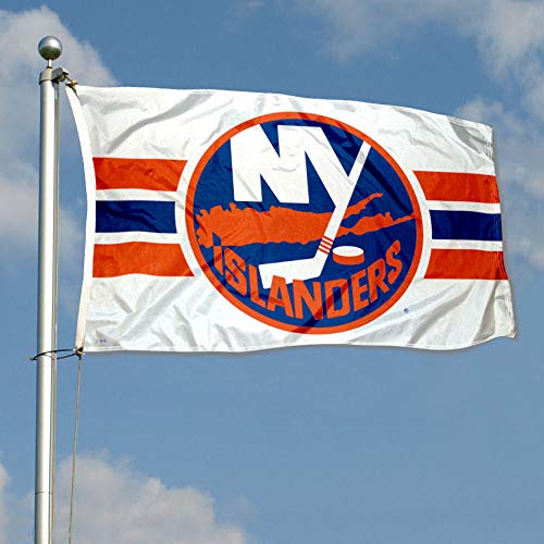 WinCraft New York Islanders White 3x5 Feet Banner Flag - 757 Sports Collectibles