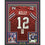 Framed Autographed/Signed Jim Kelly 33x42 Buffalo Bills Red Football Jersey JSA COA