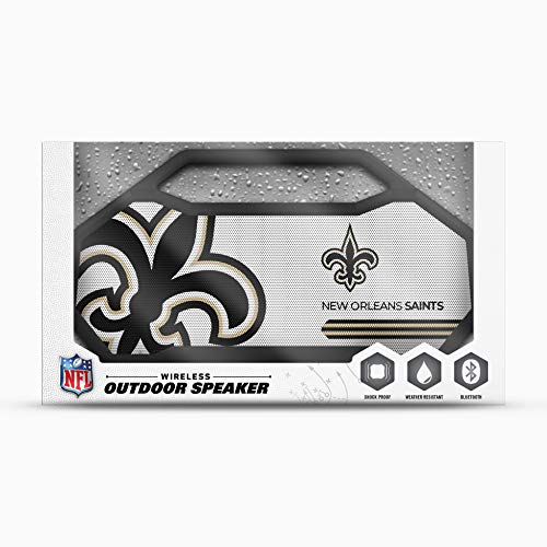 NFL New Orleans Saints XL Wireless Bluetooth Speaker, Team Color - 757 Sports Collectibles