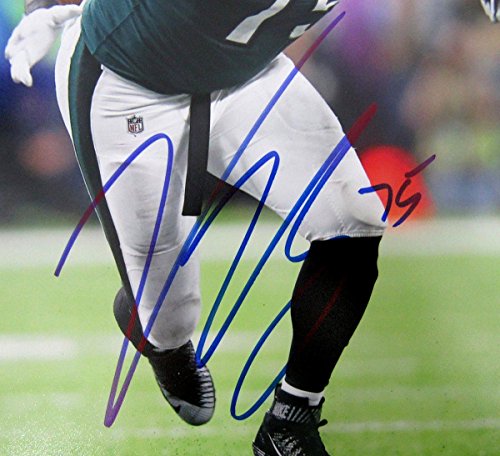 Vinny Curry Super Bowl LII Eagles Autographed/Signed 8x10 Photo JSA W 131934 - 757 Sports Collectibles