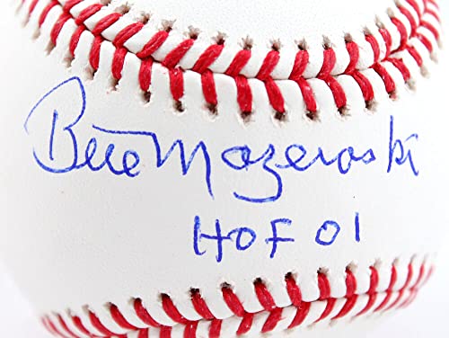 Bill Mazeroski Autographed Rawlings OML Baseball W/HOF-JSA W Blue - 757 Sports Collectibles