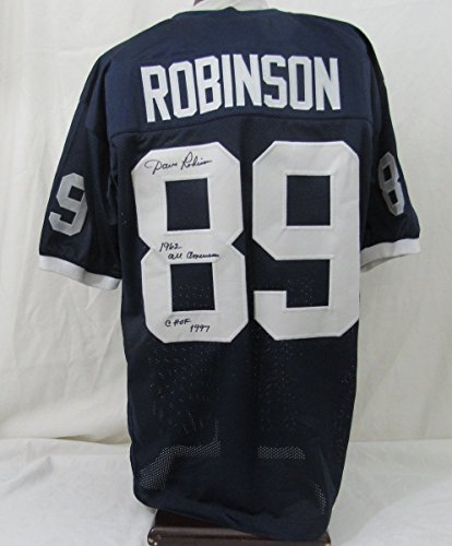 Dave Robinson 1962 All American Autographed/Signed Penn State Jersey 125278