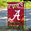 College Flags & Banners Co. Alabama Crimson Tide Fall Leaves Football Season Garden Yard Flag - 757 Sports Collectibles