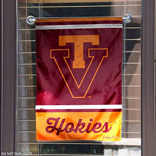 WinCraft Virginia Tech Hokies Vintage Retro Throwback Garden Flag - 757 Sports Collectibles