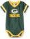 NFL Green Bay Packers Baby-Boy Dazzle Bodysuit, Team Color, 6-12 Months - 757 Sports Collectibles