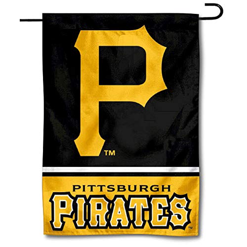 WinCraft Pittsburgh Pirates Double Sided Garden Flag - 757 Sports Collectibles